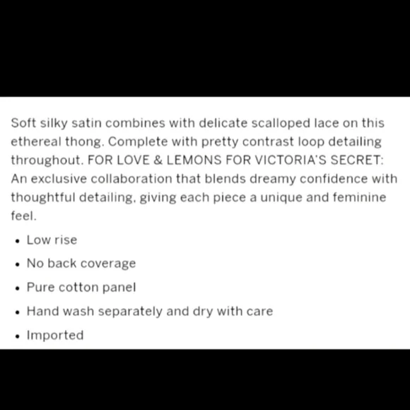 LOVE AND LEMON VS THONG XS - Picture 11 of 12